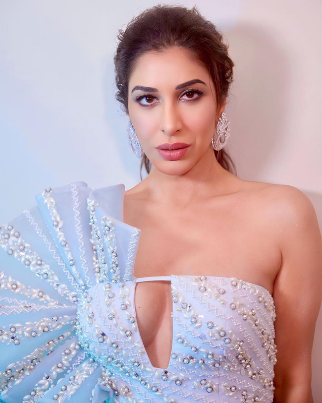 Staggering Poses Of Sophie Choudry In White